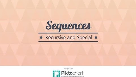 How to:Recursive and special sequences iterations