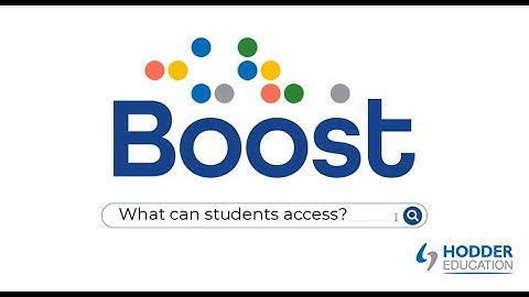 Boost Walkthrough 10: What can students access on Boost?
