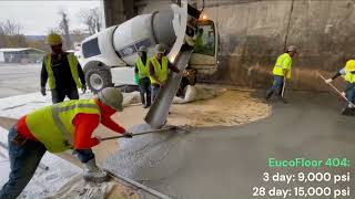 Mifflin Solid Waste Transfer Station tipping floor repair.