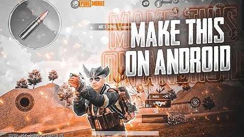 Make This Amazing Pubg Mobile Montage Thumbnail Like Franky Gamer On Android !