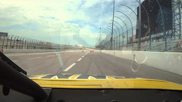 Jimmy McLeod driving at Texas Motor Speedway