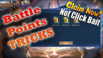 BP TRICKS | Get Instant Battle Points (VIDEO CHEST)