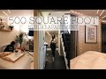 STUDIO APARTMENT TOUR | 500 sqft. bachelor suite apartment tour with decor