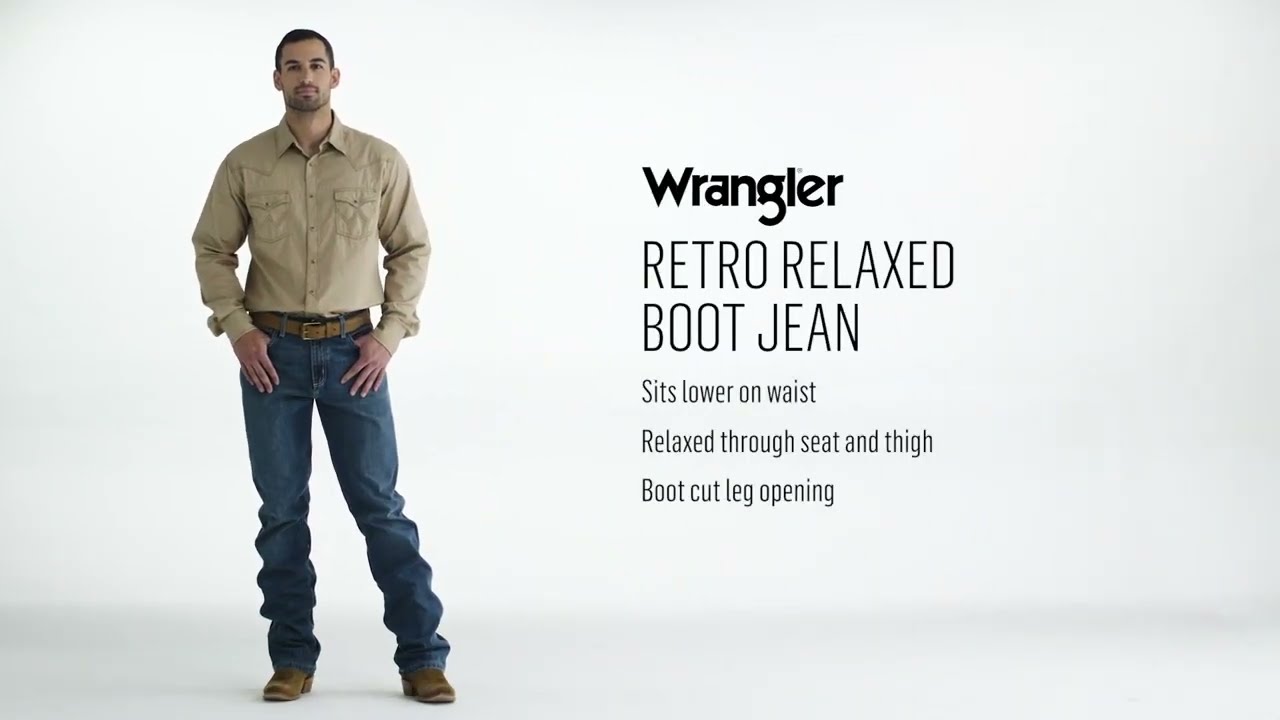 Wrangler Retro Greeley Slim Boot 77MWZGL Jeans