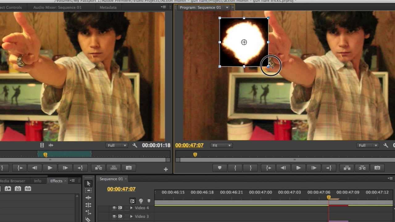 Muzzle Flare 101 (Premiere Pro CS6)