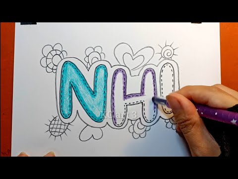 Video Nhịp Điệu và SẮC MÀU CỦA CHỮ - Vẽ bố cục bằng chữ cái... - youtube