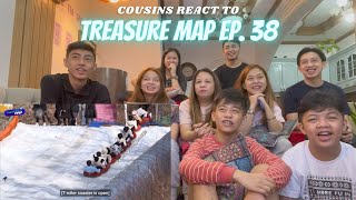 COUSINS REACT TO [TREASURE MAP] EP.38 🛷 트레저맵 셀프 분량 뽑기 🛷 눈썰매장에서 생긴 일