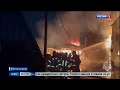 Пожарным удалось ликвидировать открытое горение на ул. Шоссейной в Ростове-на-Дону