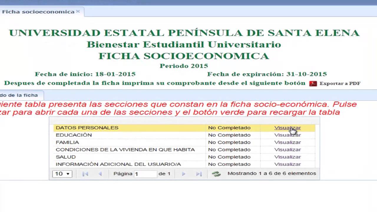 Registro de datos en fichas socioeconómicas y psicológicas - YouTube