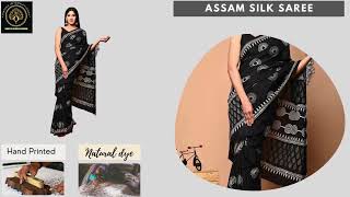 Assam Silk Saree New Design// Assam Silk Saree Style//Assam Saree Model/Assam Saree new collection screenshot 4