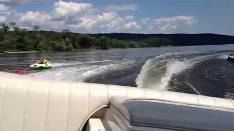 Me and Sarah tubing on the CT River