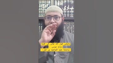 مامعنى قول الله تعالى في قصة رضاع موسى :(وَحَرَّمْنَا عَلَيْهِ الْمَرَاضِعَ مِن قَبْلُ) سورة القصص12