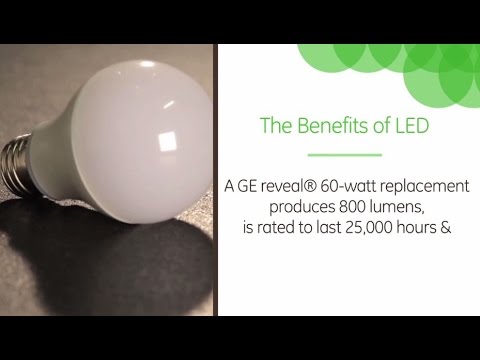 Video: Come funziona la lampadina GE Reveal?