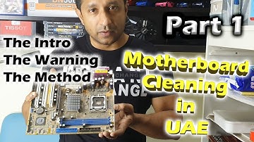 How to deep clean a Motherboard and maintain? The best practices and Computer basic knowledge