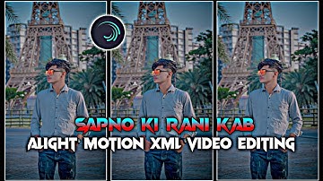 SAPNO KI RANI KAB AAYEGI TU 🥵ALIGHT MOTION XML VIDEO EDITING🤤LINK IN DESCRIPTION 🎟️#alightmotion