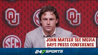 SEC Media Days: Oklahoma QB John Mateer press conference - 7/20/2026