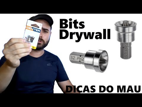 Jogo de Bits para Drywall, com limitador   -   PH2 25mm 2pcs Dexter