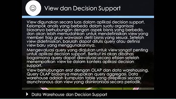 Teori 12 13 - Data Warehouse dan Decision Support
