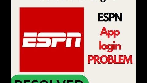 Fix ESPN App Login Problem | Unable to Login to ESPN App on Android | Quick Solution!