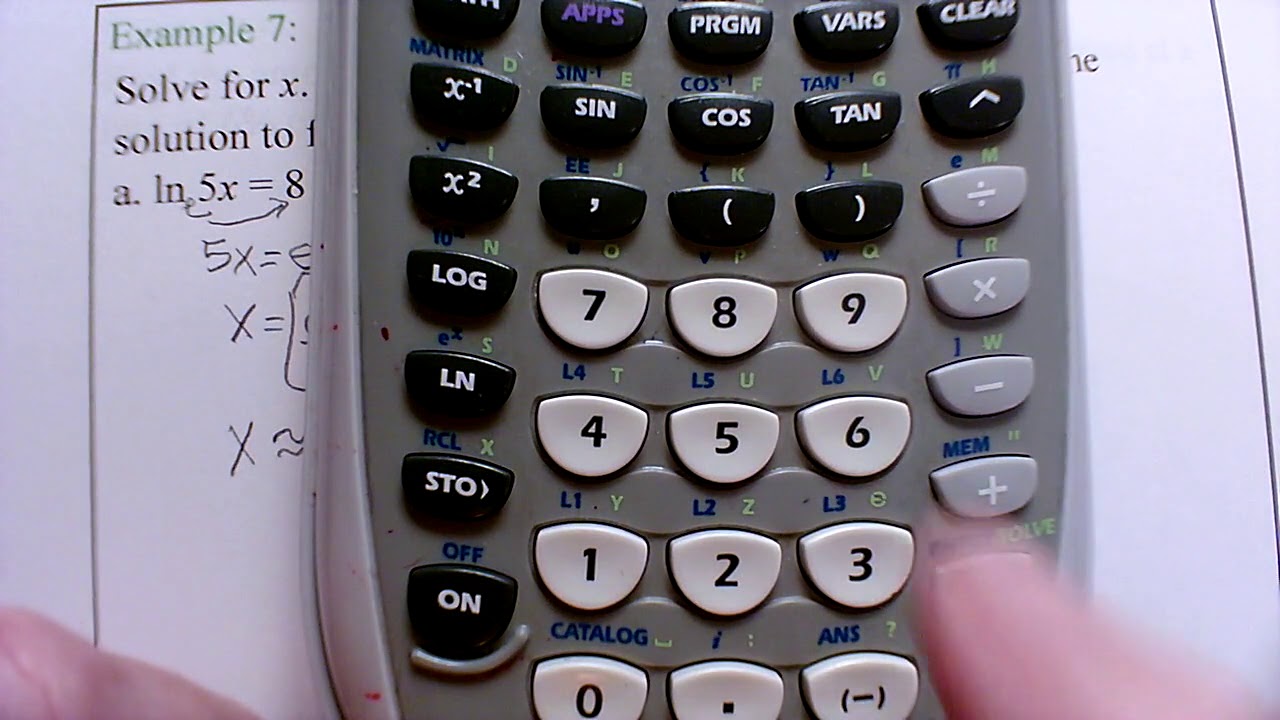 Algebra 2 Chapter 10.6.2 - YouTube