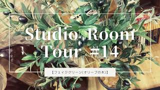 オリーブの木(フェイクグリーン)【Studio room tour #14 】