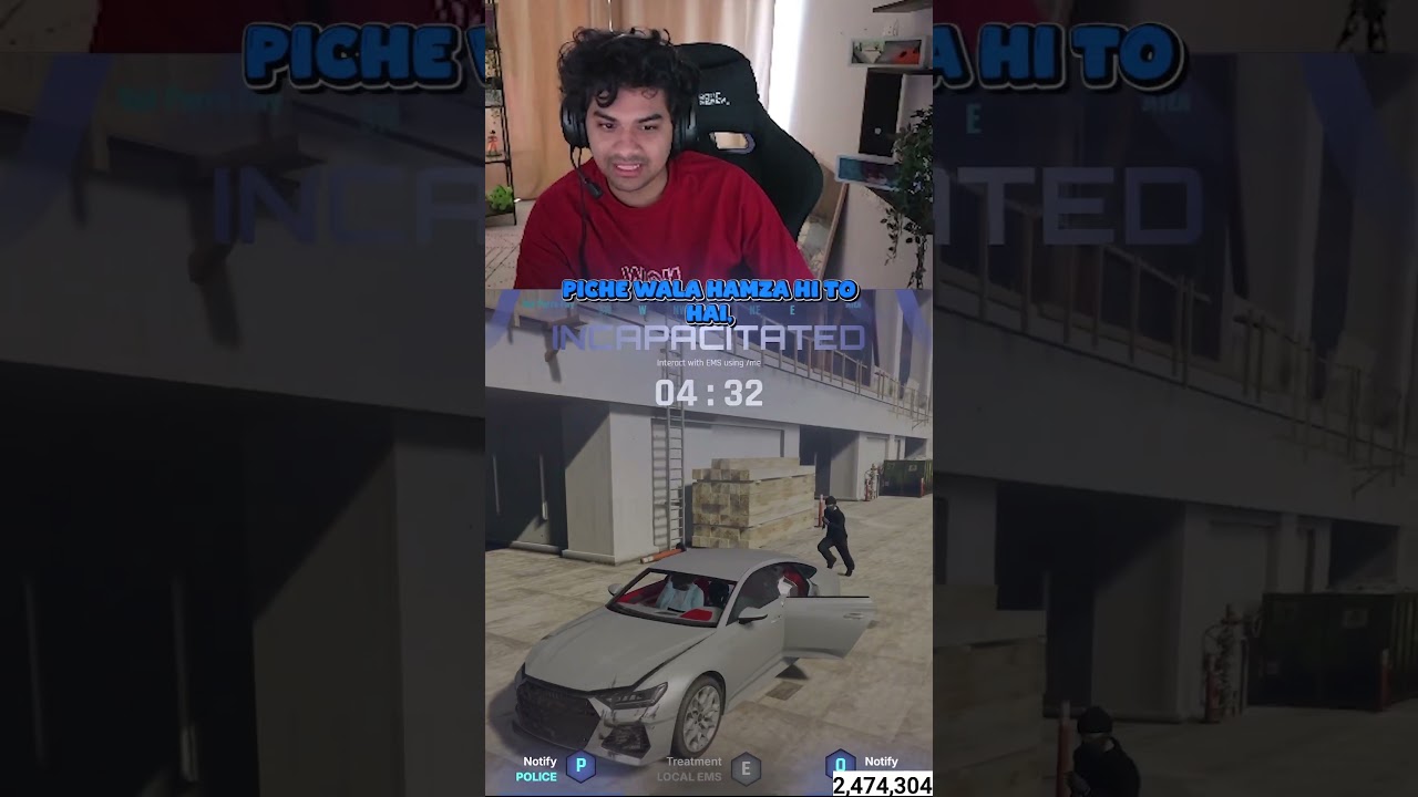 Hamza Ali Madari 😆 😆Real Dhurandhar in Gta v Rp | Ft @soulregaltos9810  | #gta5rp #ballas #roleplay