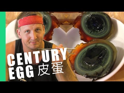 Eating the world's oldest egg - Taiwan