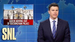 Weekend Update: Queen Moves Out of Buckingham Palace, Box of Heads Stolen - SNL