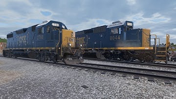 Train Sim World: CSX Heavy Haul gameplay. Beginning, tutorials, 