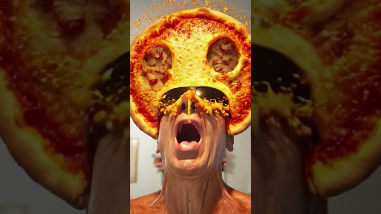 Когда луна падает тебе в глаза, как большая пицца, это любовь! 