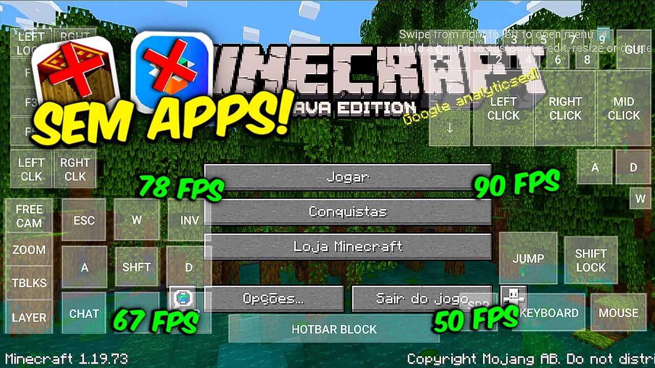 Como jogar Minecraft Java pelo celular #minecraft #java #fyp