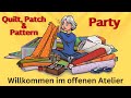 Wir arbeiten den Fledermaus Quilt