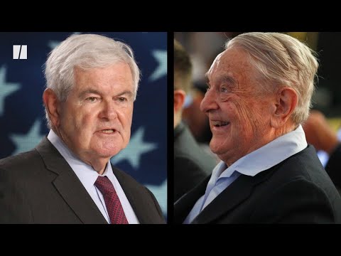 Fox News Shuts Down Newt Gingrich Over Soros Conspiracy Theory