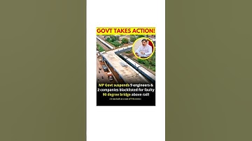 MP Government ne 9 Engineer ko kiya Suspend #shorts #viral