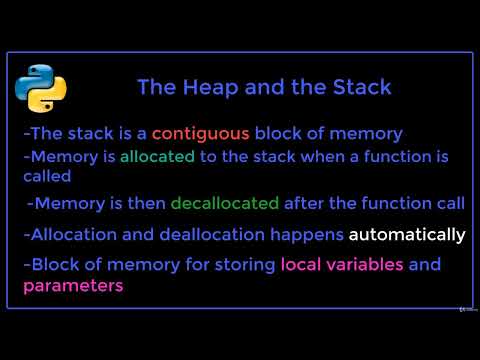 7. The heap and stack
