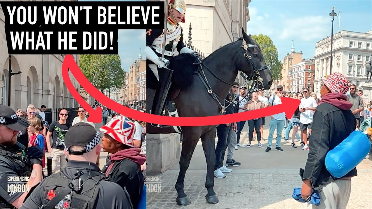 MESSED WITH WRONG HORSE THEN THIS HAPPENS! ⚠️🐎 | Horse Guards, Royal guard, Kings Guard, Horse