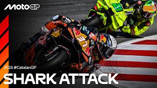 Orange history made in the last 5 minutes of #MotoGP Q2 | 2026 Catalan GP