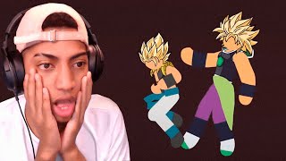 Reagindo a ANIMAÇÃO VS DRAGON BALL SUPER BROLY