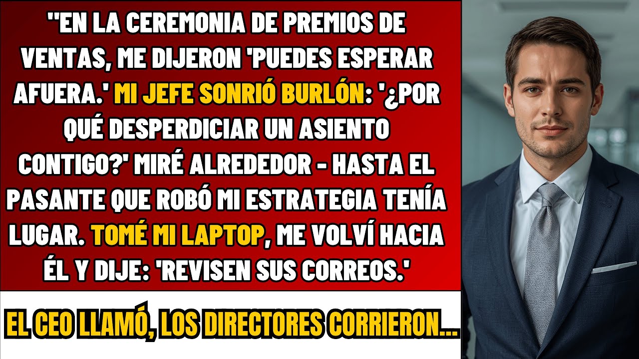 Fui El Mejor Vendedor Y Me PROHIBIERON Ir A La Ceremonia De Premios – Entonces Envié Un Correo Que…