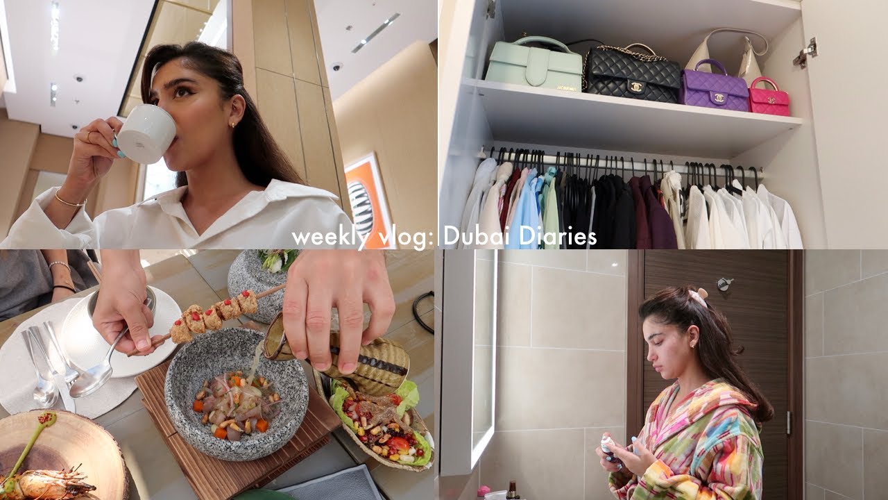 weekly vlog living in Dubai ♡ sephora event in Abu Dhabi, organizing my ...