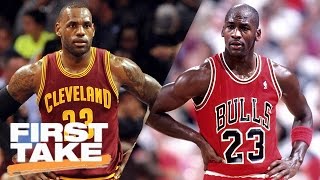 How Close Is LeBron To Being In Discussion For G.O.A.T.? | First Take | May 2, 2017