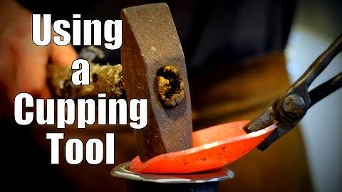 How to Use a Blacksmith Cupping Tool // Forging a Bowl with This Swage Block Alternative