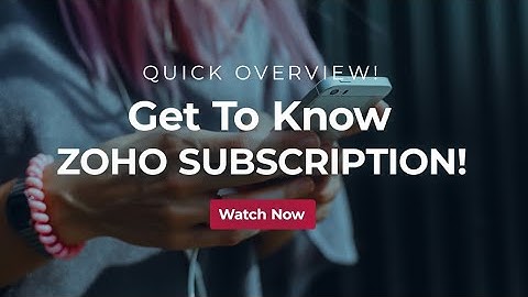 Zoho Subscriptions - Manage your subscription invoices