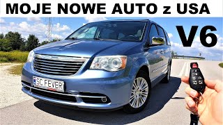 KUPIŁEM GO! Chrysler Town & Country 3.6 V6 Vlog TEST PL muzyk jeździ