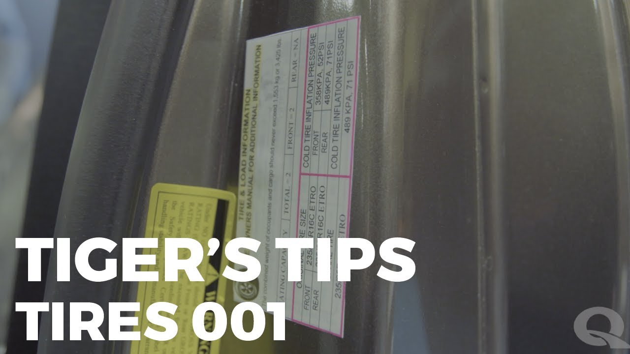 Tiger's Tips Tires 001 YouTube