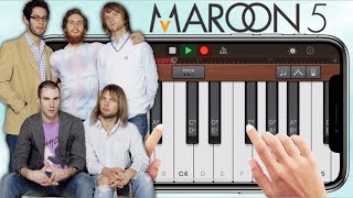Maroon 5 - Memories on iPhone (GarageBand) screenshot 2