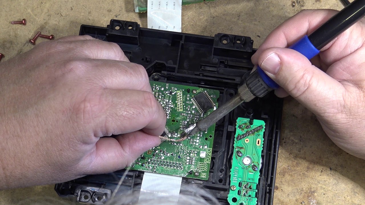 Panasonic SA CH11 Bookshelf Stereo repair - YouTube