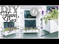 $6 00 DIY Flower Box!