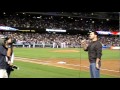 Stephen singing GBA at Dodger game.mov