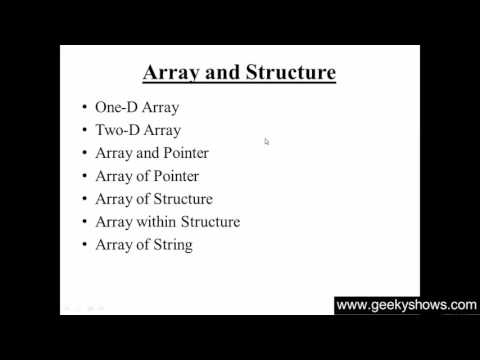 3. Array and
